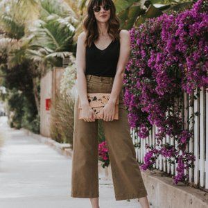 Everlane Wide leg crop pants